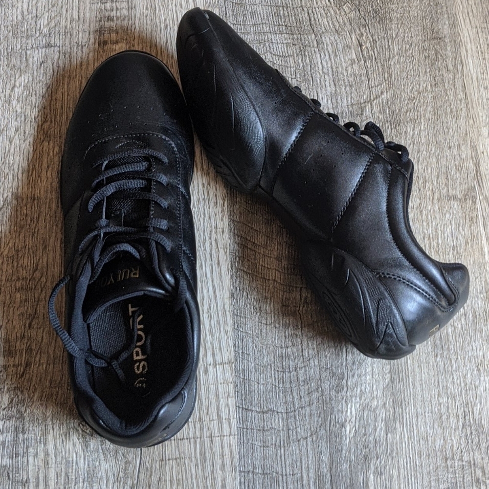 black shoes